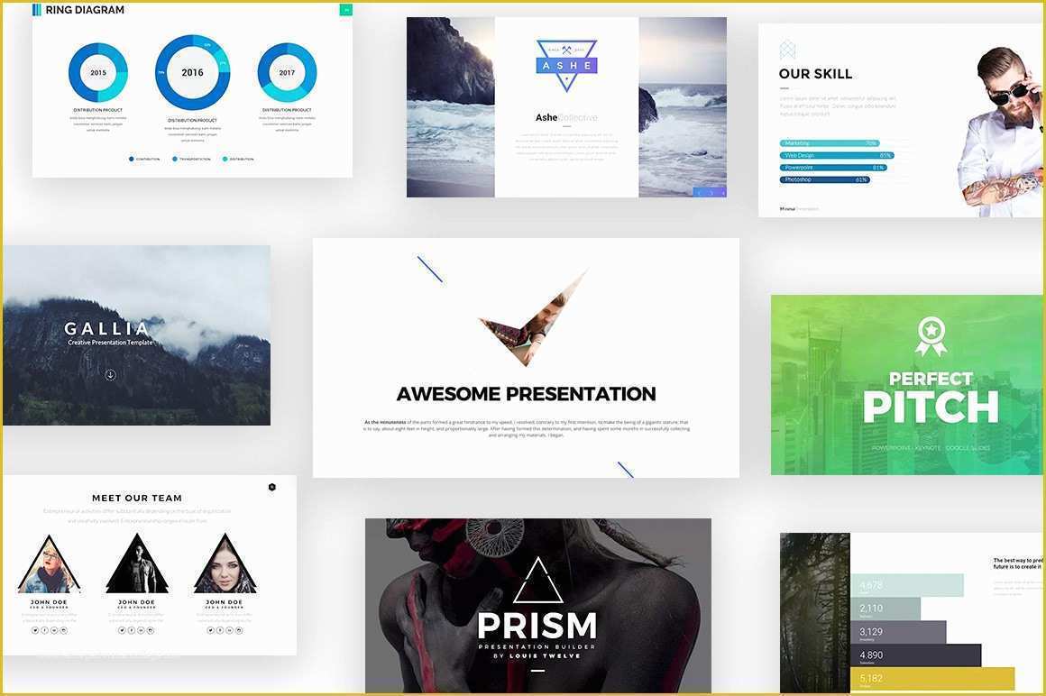 Free Online Powerpoint Templates Of 50 Best Free Powerpoint Templates On Behance