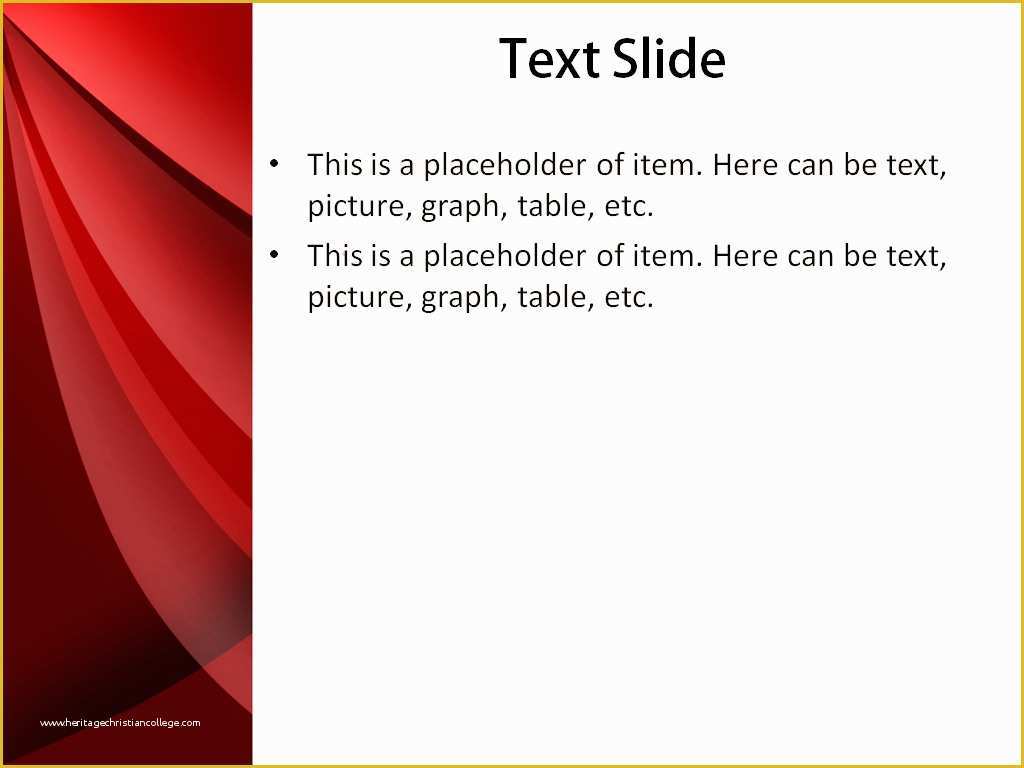 Free Online Powerpoint Templates Of Download Free Red Shades Powerpoint Template for Your