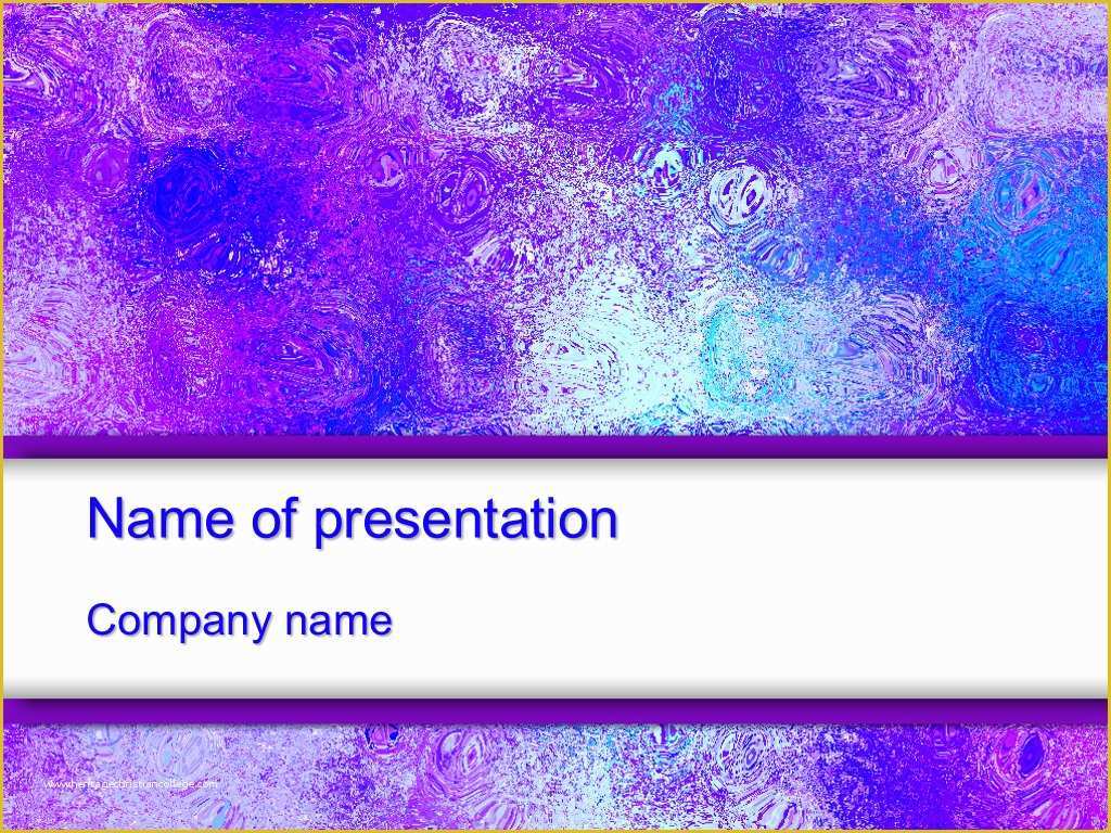 Free Online Powerpoint Templates Of Download Free Violet Glass Powerpoint Template for