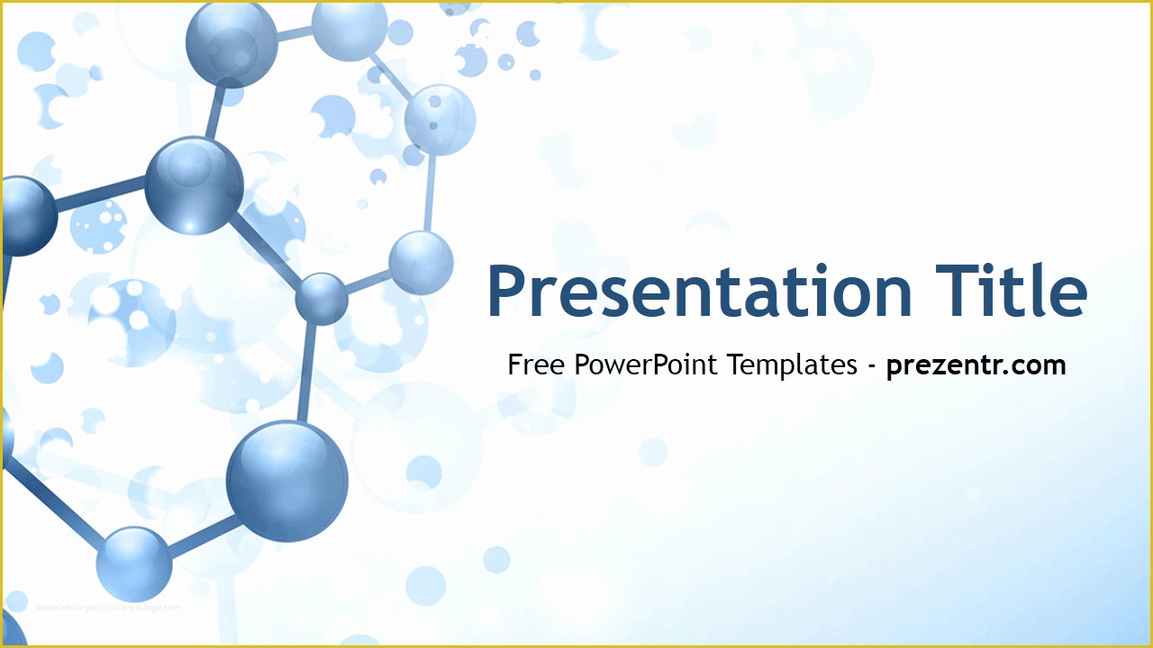 Free Online Powerpoint Templates Of Free Biology Powerpoint Template Prezentr Powerpoint