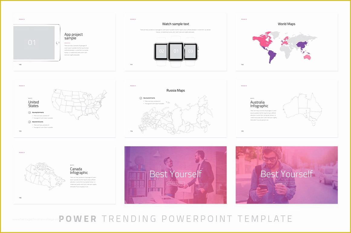 Free Online Powerpoint Templates Of Power Modern Powerpoint Template Just Free Slides
