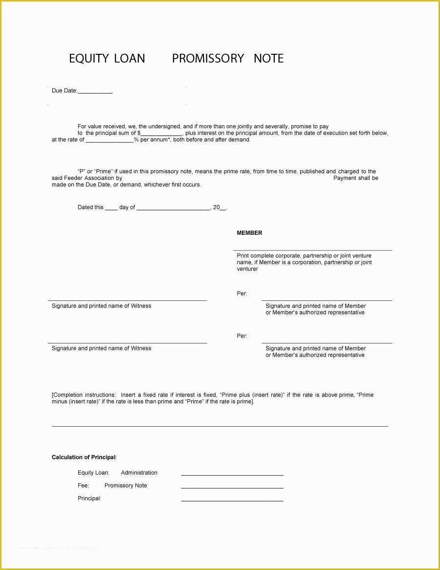 Free Online Promissory Note Template Of 45 Free Promissory Note Templates &amp; forms [word &amp; Pdf]