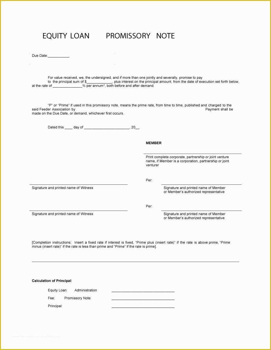 Free Online Promissory Note Template Of 45 Free Promissory Note Templates & forms [word & Pdf]