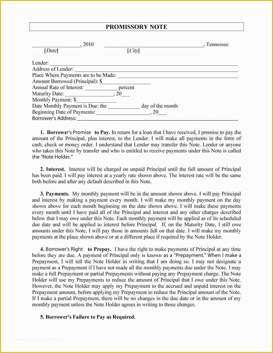 Free Online Promissory Note Template Of 45 Free Promissory Note Templates &amp; forms [word &amp; Pdf]