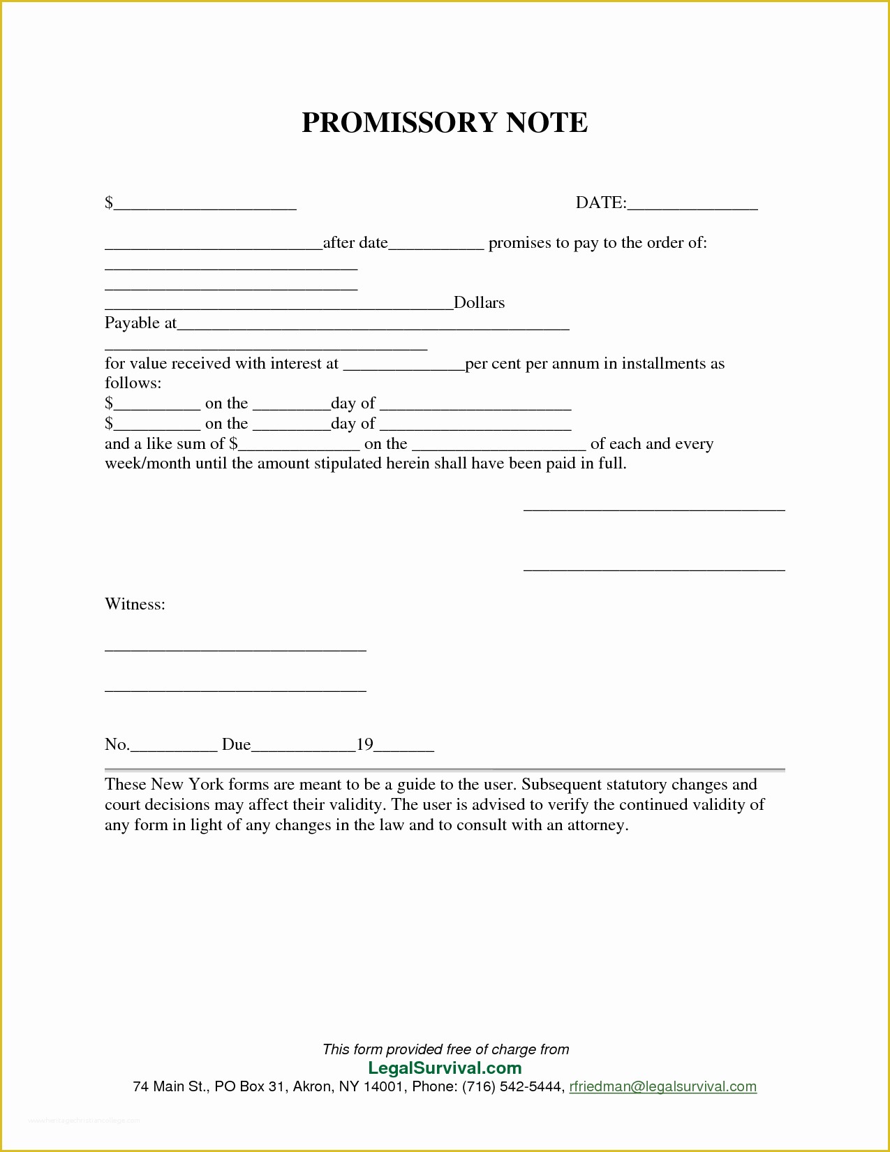 Free Online Promissory Note Template Of Permalink to Free Promissory Note Template …