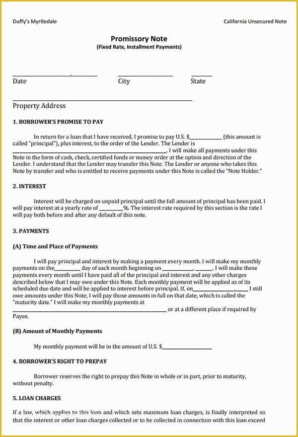Free Online Promissory Note Template Of Promissory Note 26 Download Free Documents In Pdf Word
