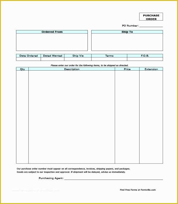 Free Online Purchase order Template Of Purchase order Template 10 Download Free Documents In