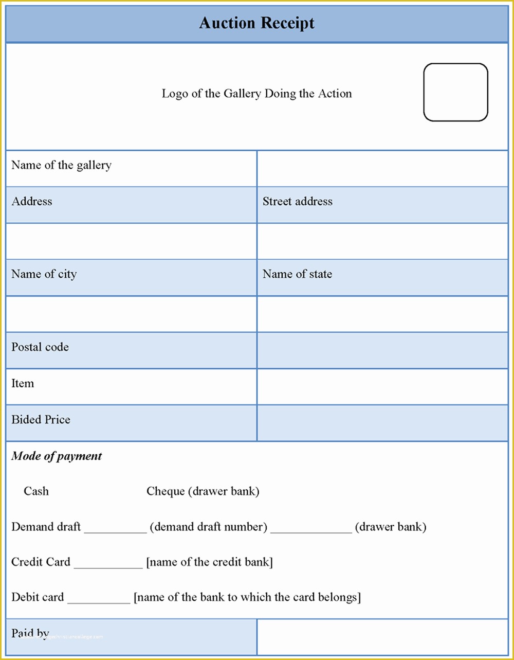 Free Online Receipt Template Of Receipt Template Category Page 1 Efoza