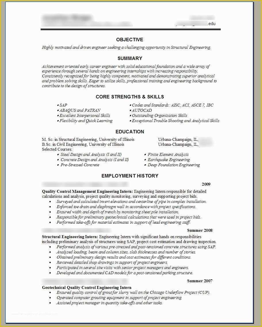Free Online Resume Templates Download Of Free Resumes Download