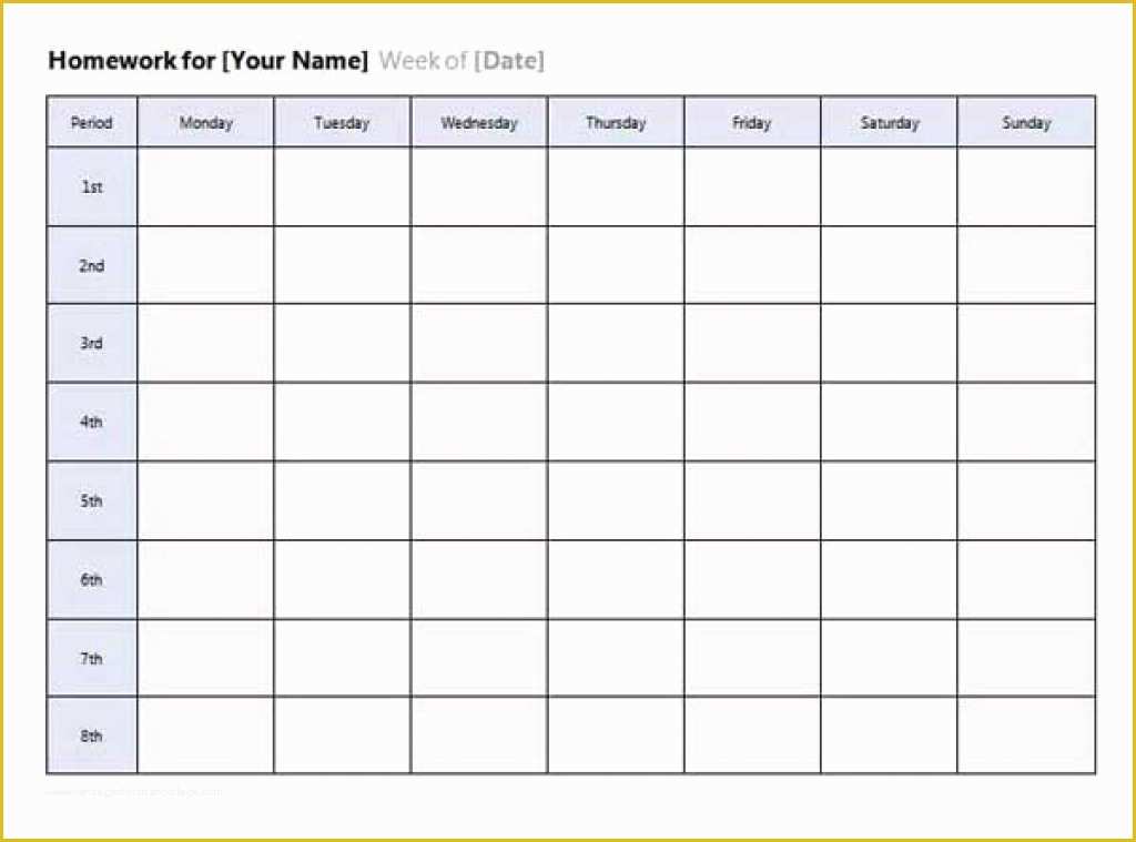 Free Online Schedule Template Of Blank 4 Week Calendar Printable