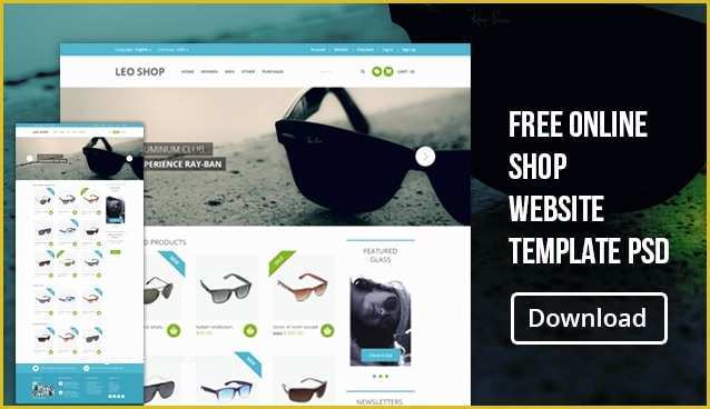 Free Online Shopping Templates Of Free Line Shop Website Template Psd Css Author