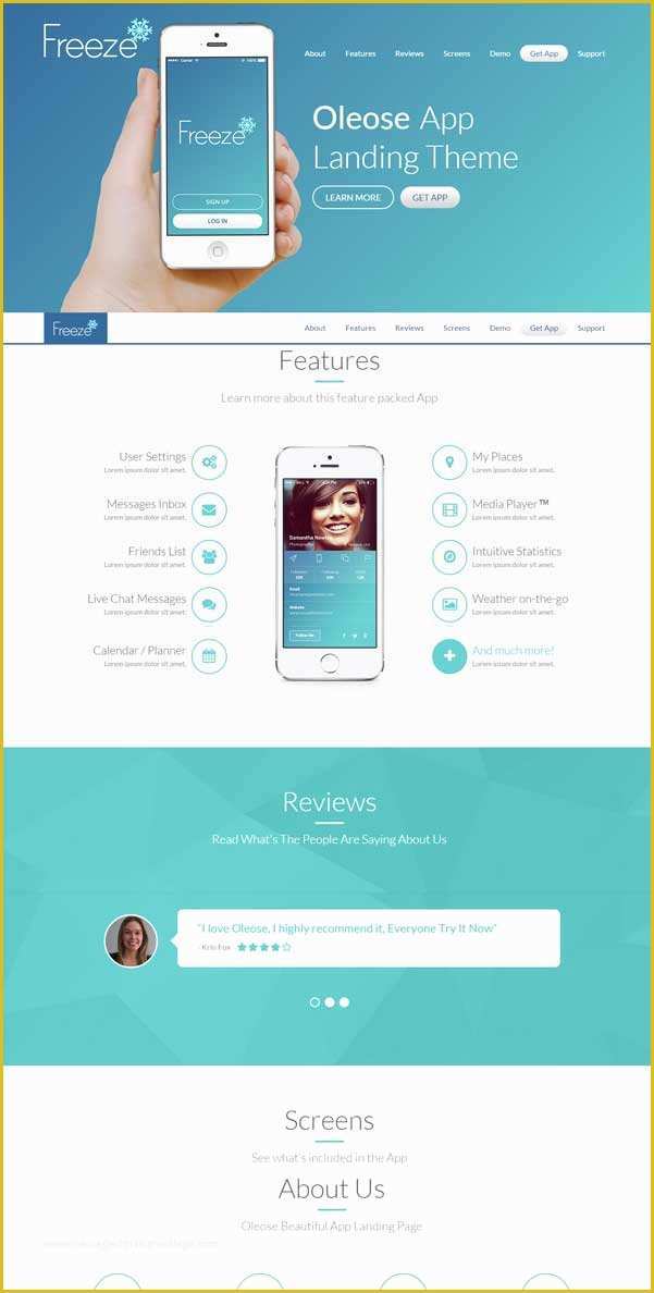 Free Online Website Templates Of 30 Bootstrap Website Templates Free Download