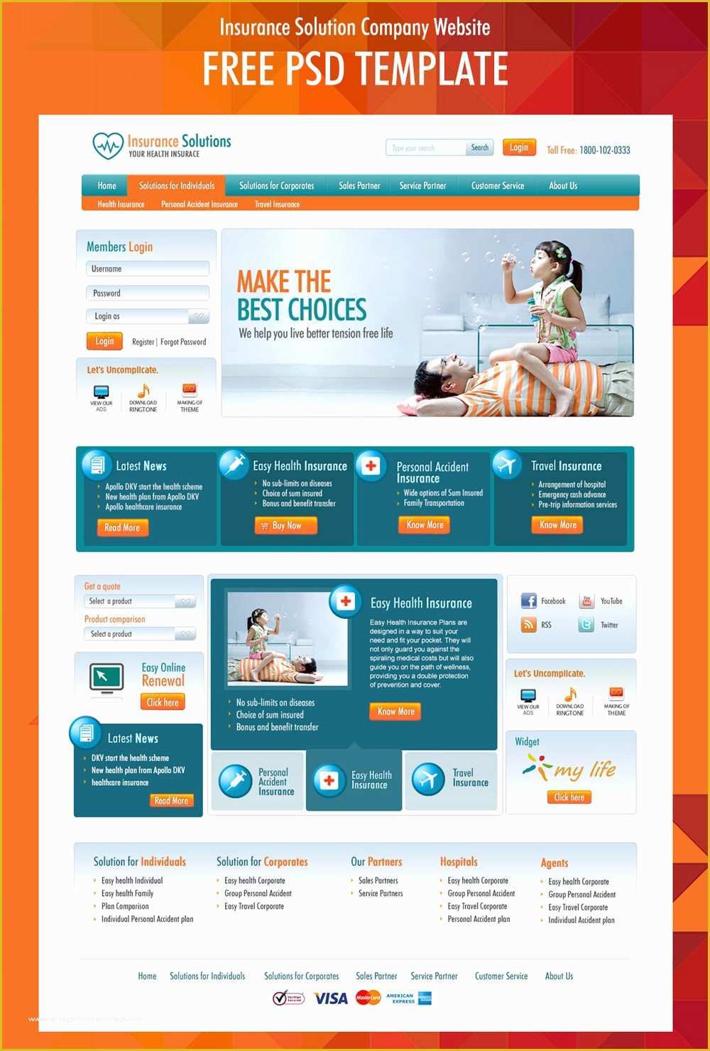 Free Online Website Templates Of Free Corporate and Business Web Templates Psd
