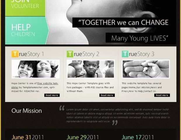 Free Online Website Templates Of Free Website Template with Typography and Jquery Slider