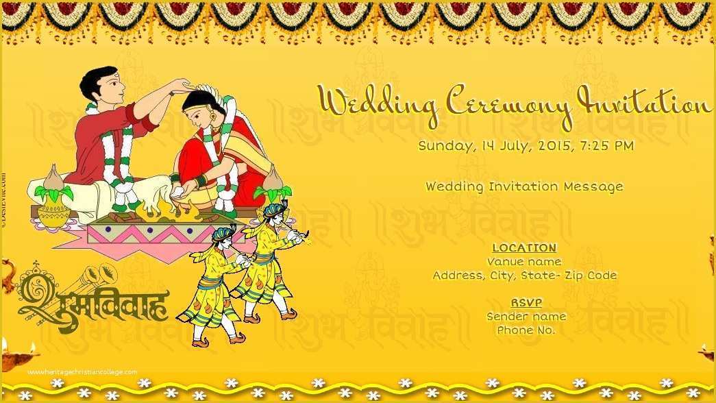 Free Online Wedding Invitation Templates Of Digital Wedding Invitation Cards India Invites by Web