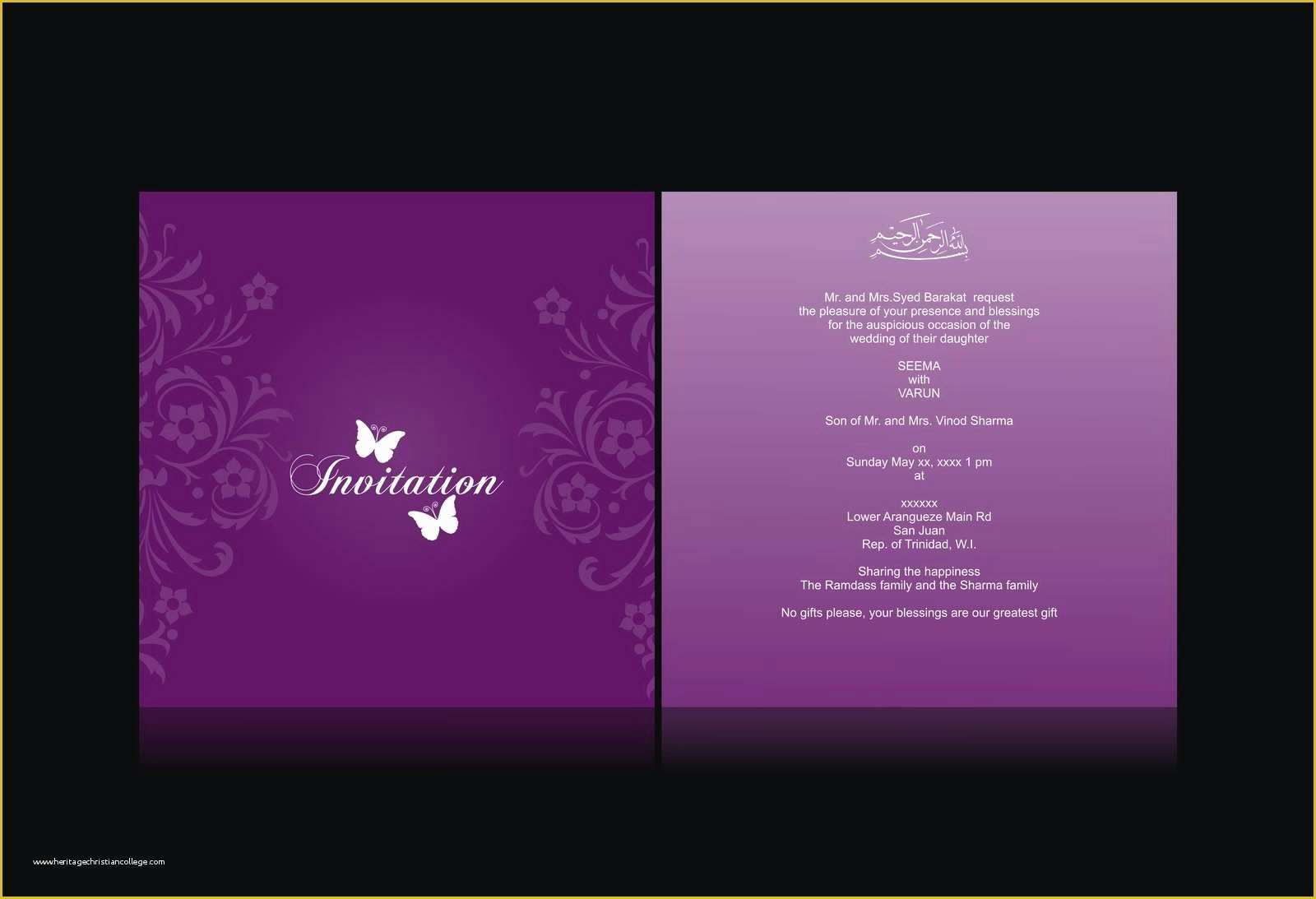 Free Online Wedding Invitation Templates Of Free Wedding Invitation Templates Free Wedding