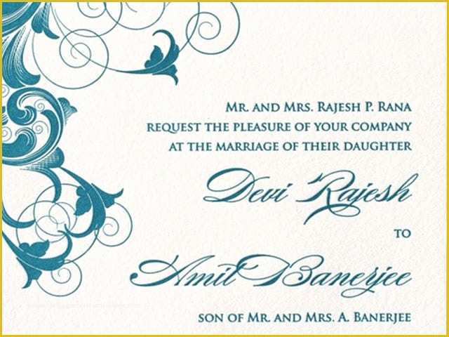 Free Online Wedding Invitation Templates Of Invitation Weddings Template