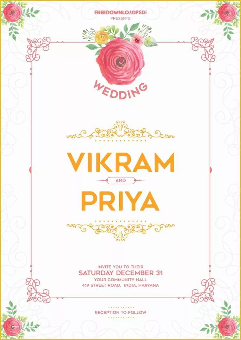 60 Free Online Wedding Invitation Templates