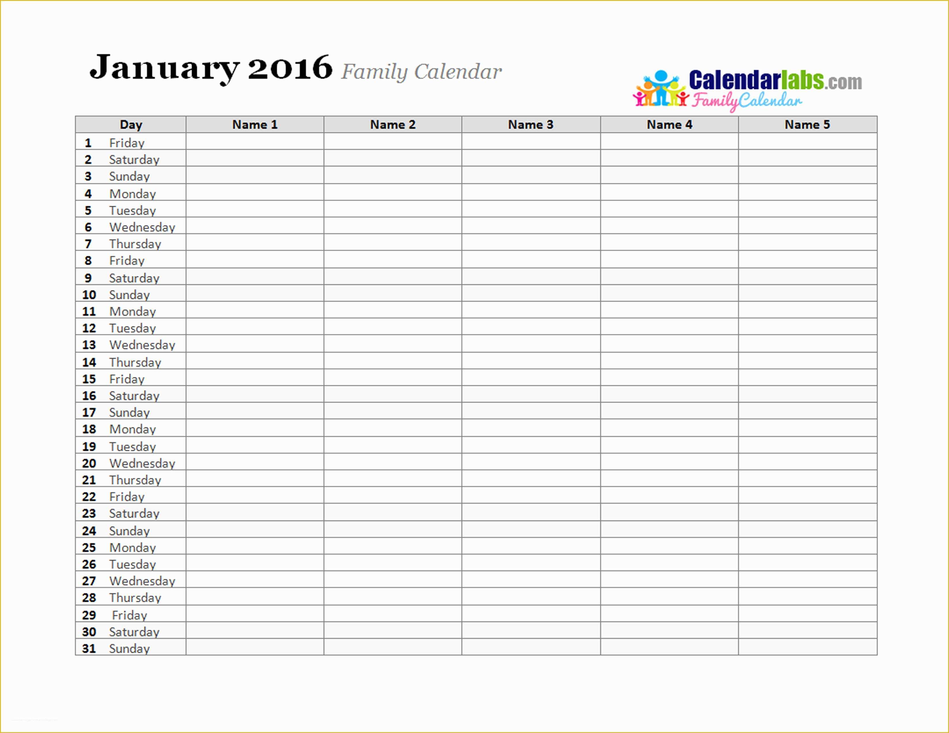 Free Online Weekly Planner Template Of 2016 Monthly Planner Template Free Printable Templates