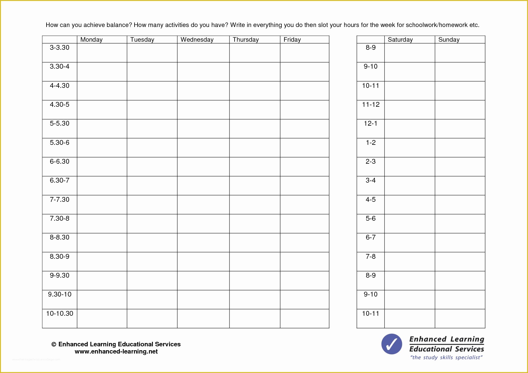 Free Online Weekly Planner Template Of 6 Online Weekly Planner Bookletemplate