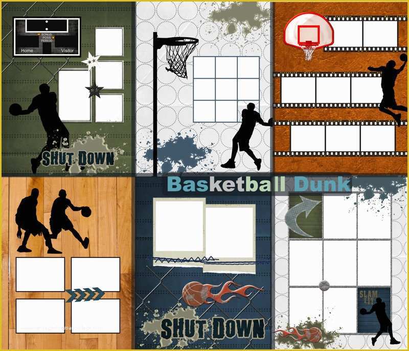 Free Online Yearbook Templates Of Book Template Yearbook Memory Basketball Dunk