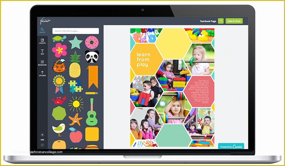 Free Online Yearbook Templates Of Preschool Yearbook Creation for Non Designers Fusion