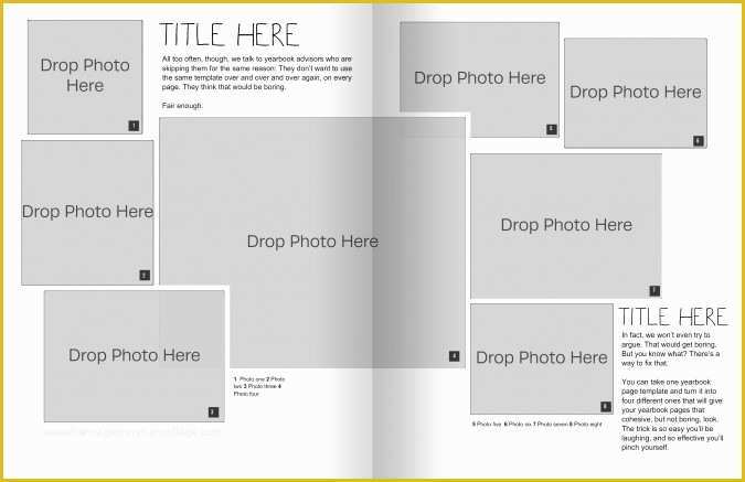 Free Online Yearbook Templates Of Yearbook Page Template Templates Data