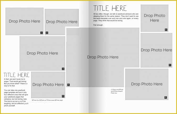 Free Online Yearbook Templates Of Yearbook Page Template Templates Data
