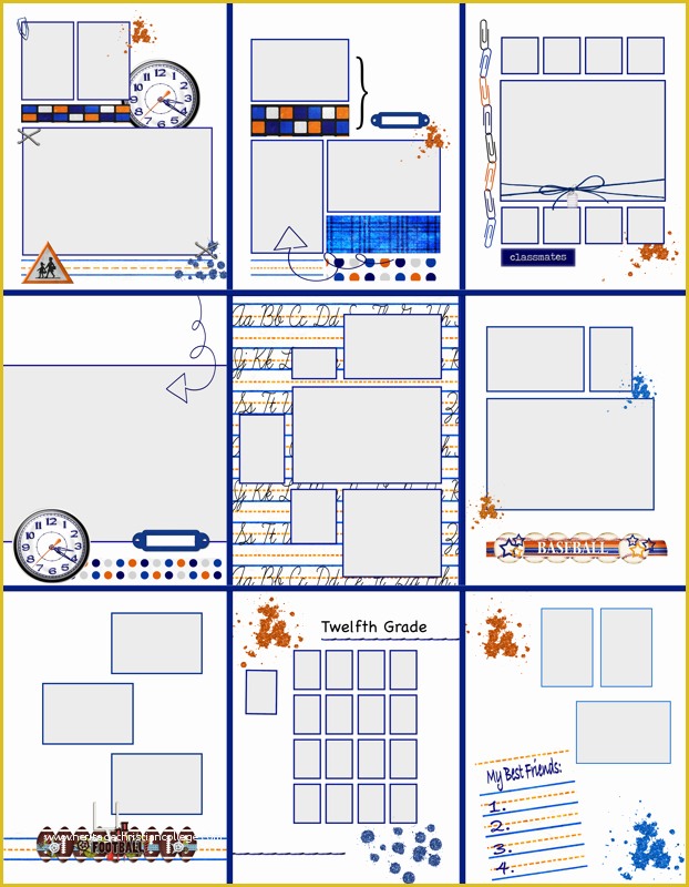 Free Online Yearbook Templates Of Yearbook Template