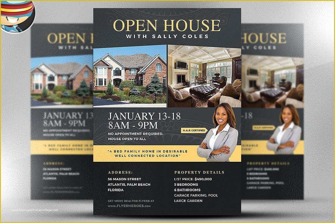 Free Open House Flyer Template Of Open House Flyer Template 2 Flyer Templates Creative