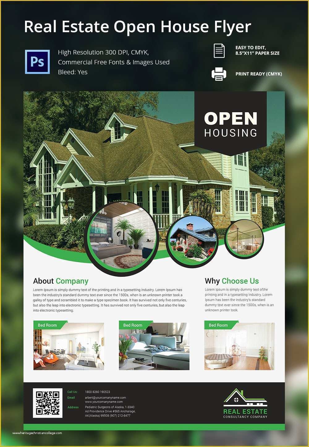 Free Open House Flyer Template Of Open House Flyer Template – 30 Free Psd format Download