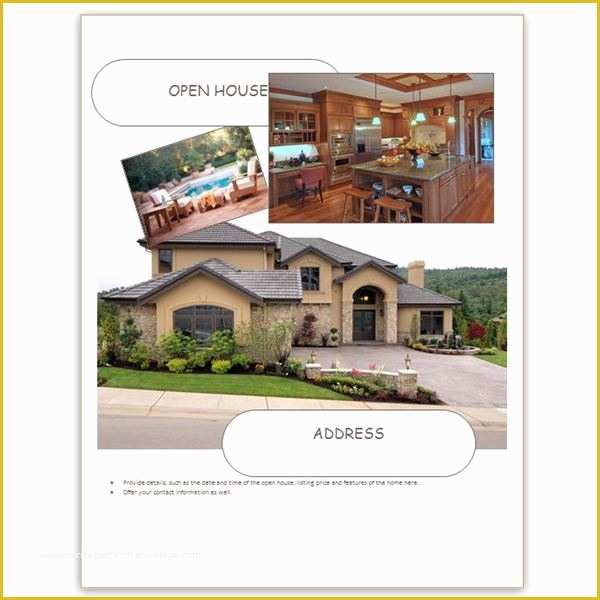 Free Open House Flyer Template Word Of Find Free Flyer Templates for Word 10 Excellent Options