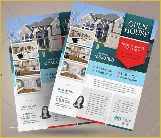 Free Open House Flyer Template Word Of Free Open House Flyer Templates – Download & Customize