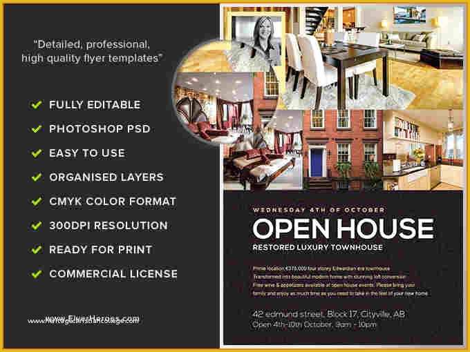 Free Open House Flyer Template Word Of Open House Flyer Template