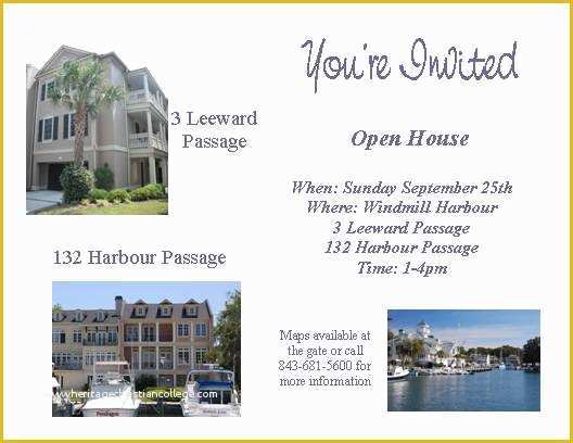 Free Open House Templates for Real Estate Of Broker Open House Invitation Osminsorg