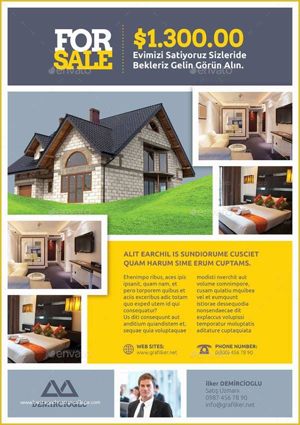 Free Open House Templates for Real Estate Of Real Estate Flyer Template 27 Free Psd Ai Vector Eps
