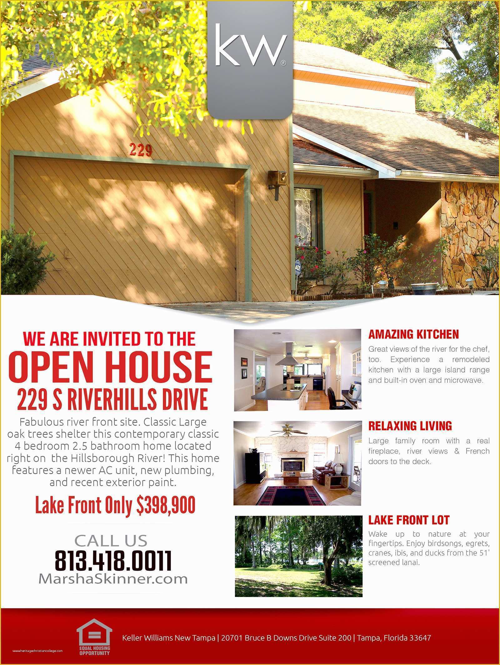 Free Open House Templates for Real Estate Of Real Estate Open House Flyer Portablegasgrillweber
