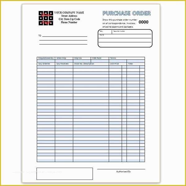 Free order form Template Word Of Make A Custom Purchase order with A Template for Word