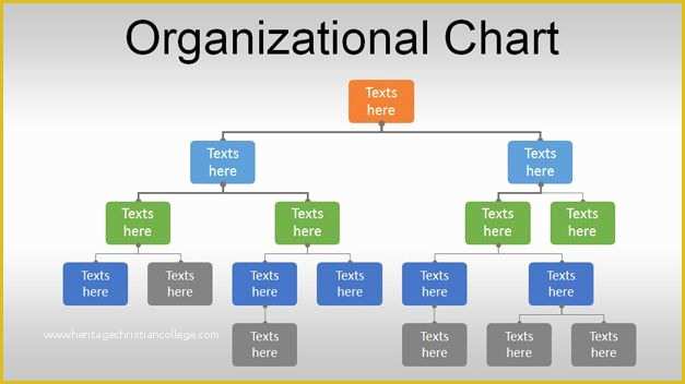 Free org Chart Template Powerpoint Of Free org Chart Powerpoint Template