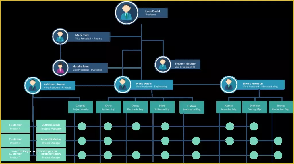 Free organizational Chart Template Of organizational Chart Templates