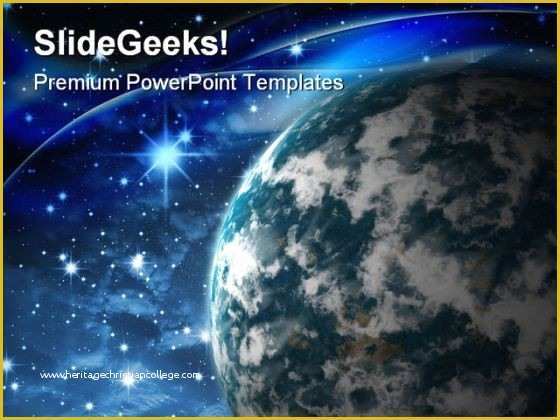 Free Outer Space Powerpoint Template Of Earth Planet Globe Powerpoint Templates and Powerpoint