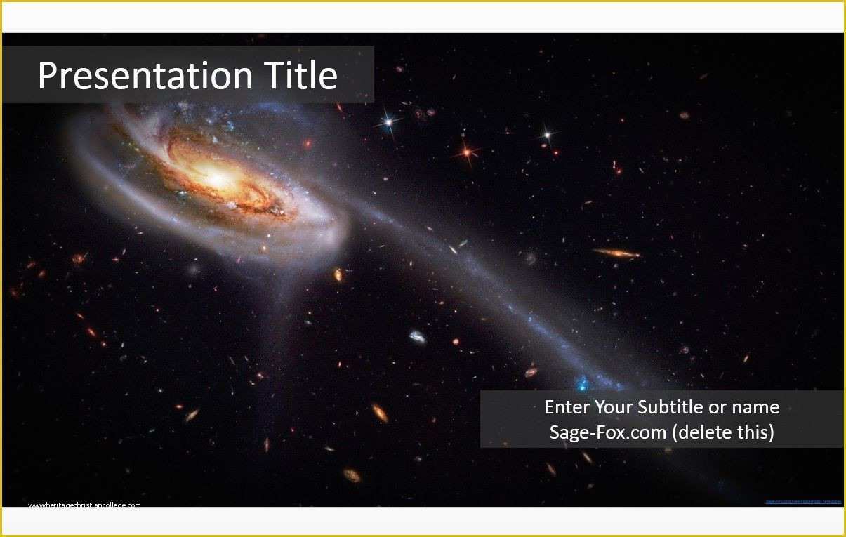 Free Outer Space Powerpoint Template Of Free Outer Space Powerpoint Template – Freetmpl