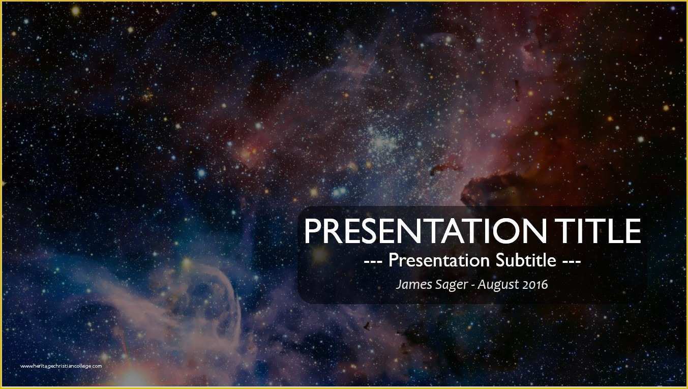 Free Outer Space Powerpoint Template Of Free Outer Space Powerpoint Template – Freetmpl