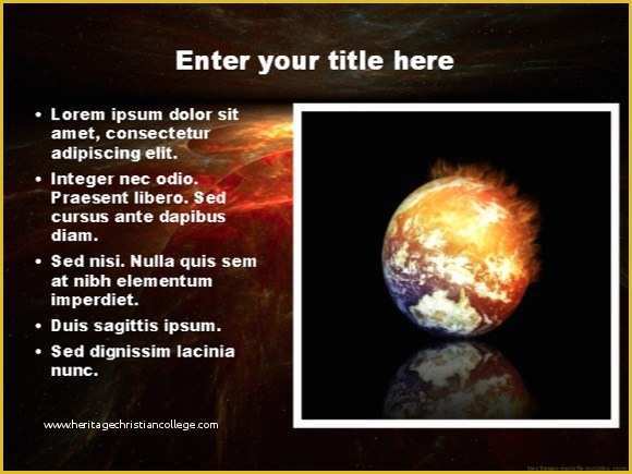 Free Outer Space Powerpoint Template Of Free Outer Space Powerpoint Template
