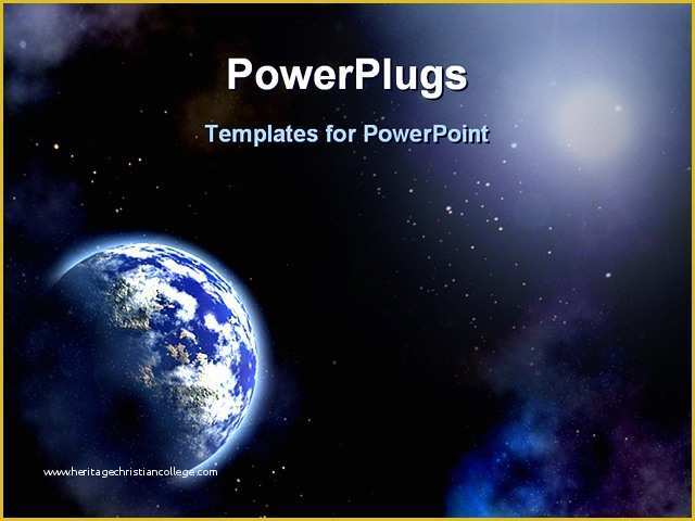 Free Outer Space Powerpoint Template Of Microsoft Powerpoint Templates Space Space theme Microsoft