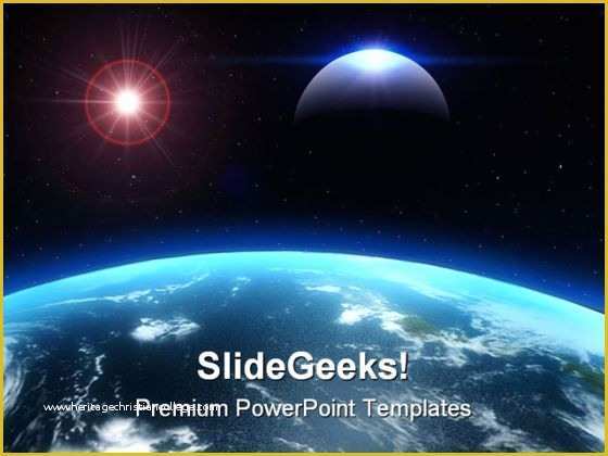 Free Outer Space Powerpoint Template Of Space Powerpoint Template