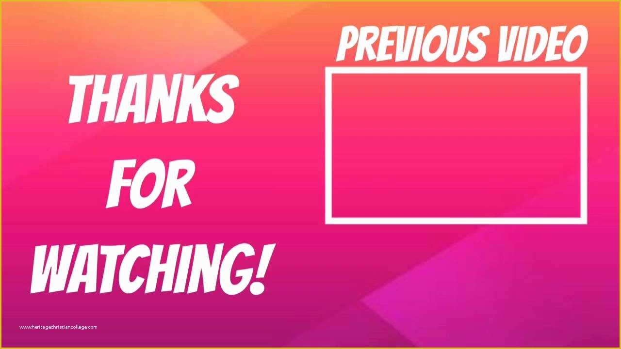 Free Outro Template Of Free Outro Template No Text New Download Link In Desc