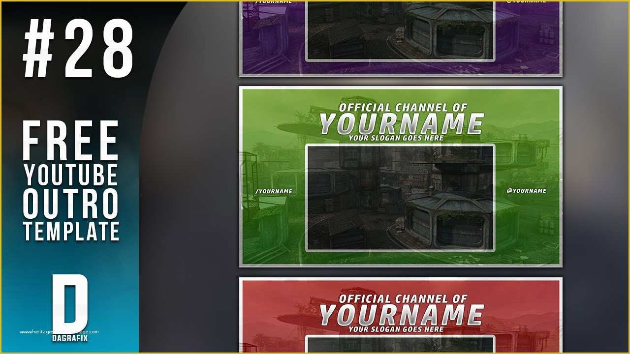 Free Outro Template Of Simple Outro Template 28 Free Shop Download