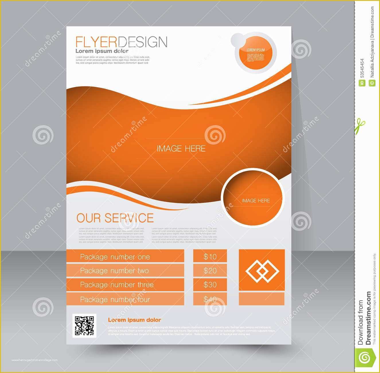 Free Pages Flyer Templates Of Flyer Template Business Brochure Editable A4 Poster