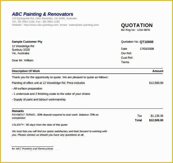 Free Painting Estimate Template Of 9 Painting Estimate Templates Pdf Excel